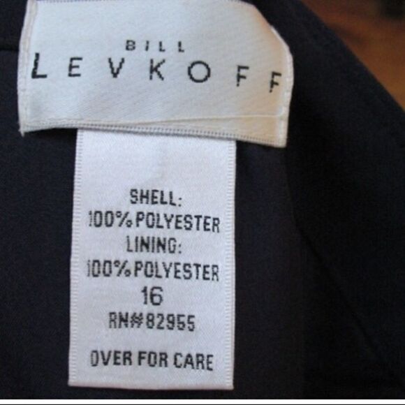 NWT Bill Levkoff Blue Chiffon Halter Dress - Picture 8 of 8